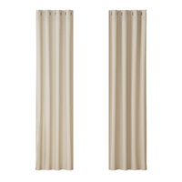 2 Blockout Curtains Blackout Window Curtain Eyelet Curtains & Blinds