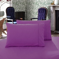 1000TC Premium Ultra Soft King size Pillowcases 2-Pack