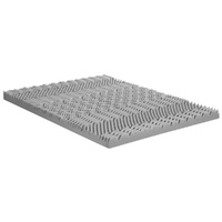 8cm Memory Foam Mattress Topper 7-Zone Graphite