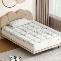 Pillowtop Mattress Topper 7.5cm Thick Bamboo Pad