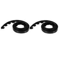 Garden Edging 5CM 10M Border Support Landscape Edge Black