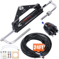 Vevor Hydraulic Outboard Steering Kit Marine Boat Hydraulic Steering System