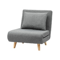 Sofa Bed Convertible Couch Recliner Lounge Chair Linen