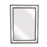 Beaded Framed Mirror - Rectangle 80cm 110cm
