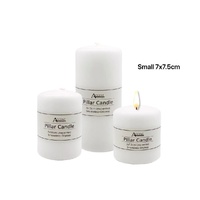 Bulk Unscented Pillar Candle White