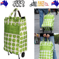 Shopping Trolley Cart Bag Foldable Wheels Carts Bags Market Luggage Basket