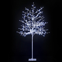 Solar Christmas Tree Twigs Led Lights Xmas Tree