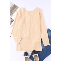 Azura Exchange Open Back Knit Top