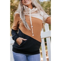 Azura Exchange Cozy Colorblock Hoodie with Side Pockets