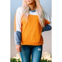 Azura Exchange Colorblock Dolman Sleeves Pullover Top