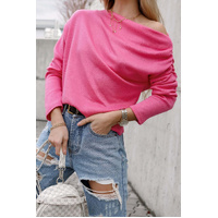 Azura Exchange Long Sleeve Cold Shoulder Top