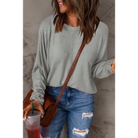 Azura Exchange Patchwork Long Sleeve Top