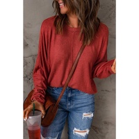 Azura Exchange Patchwork Long Sleeve Top