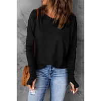 Azura Exchange Crew Neck Long Sleeve Long Sweatshirt