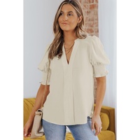 Azura Exchange V Neck Blouse