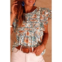 Azura Exchange Vintage Floral Sleeveless Tank Top