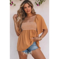 Azura Exchange Wide Sleeves Flowy Top