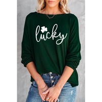 Azura Exchange Graphic Print Long Sleeve Top