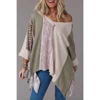 Azura Exchange Patchwork Oversized Top