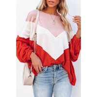 Azura Exchange Chevron Knit Top