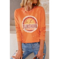 Azura Exchange Graphic Print Long Sleeve Top