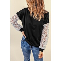 Azura Exchange Lace Sleeve Top