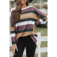 Azura Exchange Colorful Stripe Tunic Top