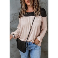 Azura Exchange Color Block Tunic Top