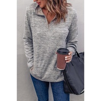 Azura Exchange Quarter Zip Pullover Sweatshirt