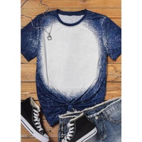 Azura Exchange Tie-dyed Round Neck Short Sleeve T-shirt