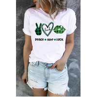 Azura Exchange Graphic Print Crew Neck T Shirt