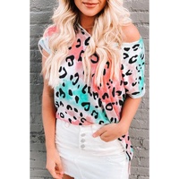 Azura Exchange V Neck Tie-dye Tee