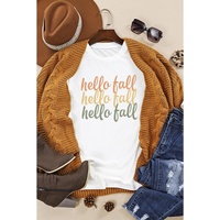 Azura Exchange Fall Digital Graphic T-Shirt