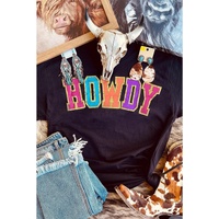 Azura Exchange Glitter Patch Graphic Tee