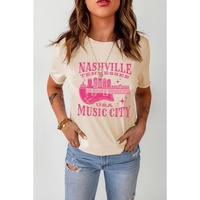 Azura Exchange Nashville Music City Graphic Print T-Shirt