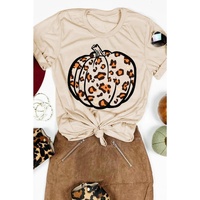 Azura Exchange Leopard Print Short Sleeve T-Shirt