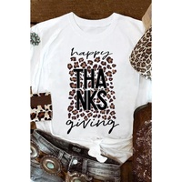 Azura Exchange Leopard Print Graphic T-Shirt