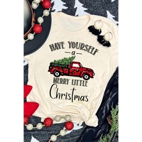 Azura Exchange Leopard Truck Print Graphic T-Shirt