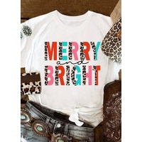 Azura Exchange Leopard Print Short Sleeve Graphic Tee