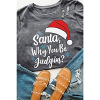 Azura Exchange Santa Hat Snowflake Tee