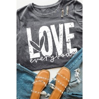 Azura Exchange LOVE everybody Graphic T-shirt