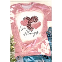 Azura Exchange Leopard Bleached Print Graphic T-Shirt