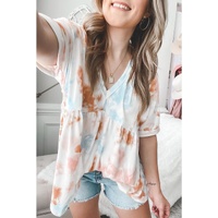 Azura Exchange Flowy Short Sleeve Top