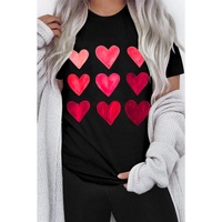 Azura Exchange Heart Graphic Tee for Valentines Day
