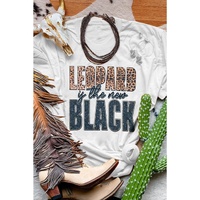 Azura Exchange Leopard Print Western Fashion T-Shirt