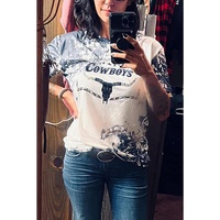 Azura Exchange Cow Horn Graphic Tee