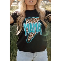 Azura Exchange MAMA Leopard Lightening Graphic Tee