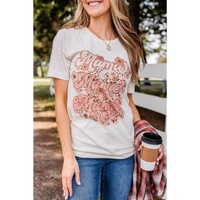 Azura Exchange Leopard Print Short Sleeve Graphic Tee