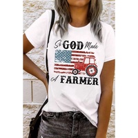 Azura Exchange Graphic Tee with a Farmer-inspired Design