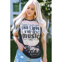 Azura Exchange Country Music Graphic Tee